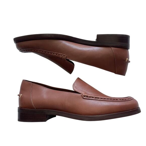 Everlane The Modern Loafer in Leather Rum Brown Women's Size 7 New without Box! - Picture 8 of 12